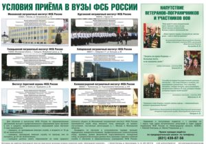 Институт фсб россии г екатеринбург какие экзамены сдать