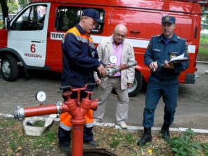 Как проверить пожарные гидранты на водоотдачу