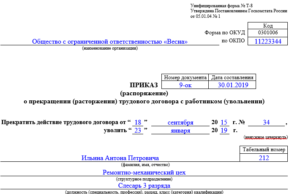 Можно ли приказ об увольнении издать раньше даты увольнения