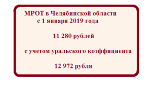Уральский коэффициент в челябинской области 2020